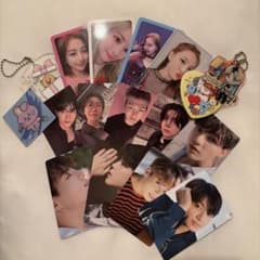 BTS TWICE Photocard Acrylic Keychain Set