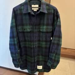 WTAPS DECK FLANNEL チェックシャツ　サイズMのサムネイル