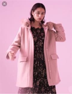 SNIDEL 2wayフードエコファーコートのサムネイル