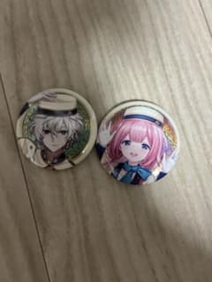 キャラクター缶バッジ 2個セットにじさんじ　叢雲カゲツ 周央サンゴのサムネイル