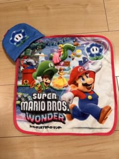 【新品】スーパーマリオブラザーズ ワンダー ハンカチのサムネイル