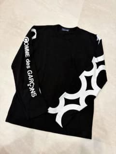 COMME des GARCONS 長袖カットソー ブラック S - メルカリ
