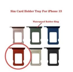 iPhone 13 SIM トレイ 赤のサムネイル