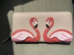 Kate Spade フラミンゴ 長財布 ピンクのサムネイル