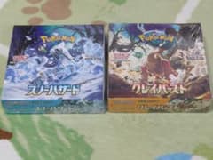 ポケモンカード拡張パッククレイバーストスノーハザードBOX
シュリンク付き未開封のサムネイル