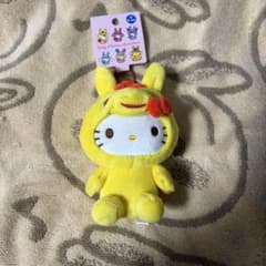 Rody x Hello Kitty ぬいぐるみマスコット ロディ ハローキティのサムネイル