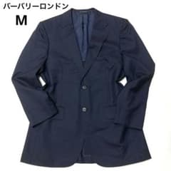 極美品】バーバリーロンドン スーツ セットアップ ネイビー M - メルカリ