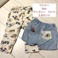 littc ミッキーマウス デニムパンツ 90cmのサムネイル