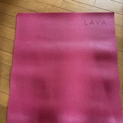 LAVA ヨガマット ピンク 収納ケース付き - メルカリ