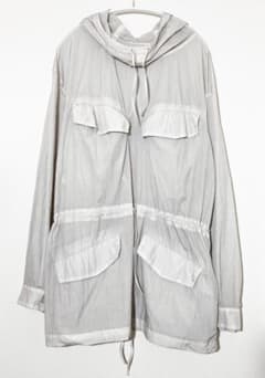 ジャケット・アウター ATON HAND DYE NYLON ANORAK PARKA LT.GRAY m19984053512_1.jpg?1775887040