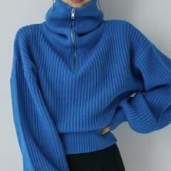 MURUA ジップショートニットのサムネイル