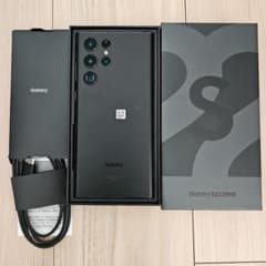 au Galaxy S22 Ultra ファントムブラック 256 GBのサムネイル