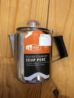 GSI ステンレス　パーコレーター　3cupのサムネイル