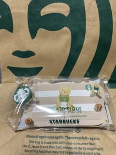 ま*ー様 新品未開封　スターバックス × ジェラートピケ カードケースのサムネイル