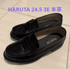HARUTA 新コインローファー #3804 24.5cm 3E 黒 - メルカリ