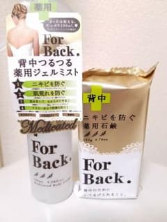 再々入荷☆薬用☆ 背中ニキビケア集中セット　Ｆｏｒ Ｂａｃｋのサムネイル
