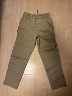 Dickiesベージュ ストレートパンツ ゴムウエストのサムネイル