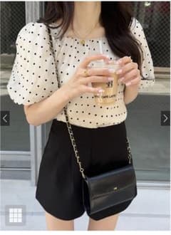 GRL セット品　ブラウス[ac2247] ショートパンツ[at1647]のサムネイル