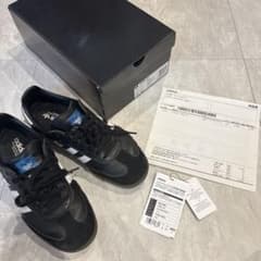 adidas サンバ　スニーカー　ブラックのサムネイル