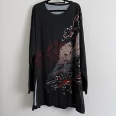 サイズ3 ジャンボカットソー 煉獄杏寿郎 鬼滅の刃 ヨウジヤマモト ×「鬼滅の刃」 Y Ground シャツ Tシャツ・アパレル