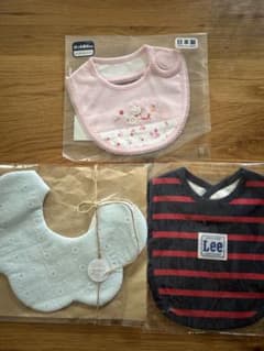 ミキハウス・Lee・ハンドメイド　スタイ 3点セットのサムネイル