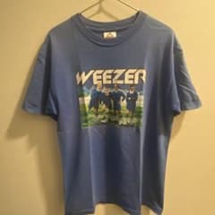 WEEZER ウィーザー2002年日本ツアー限定Tシャツ　Mサイズ WEEZER ウィーザー 2002年 ツアーシャツ バンドTシャツ バンT 古着