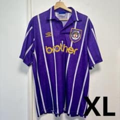 【早い者勝ち!!】 マンチェスター・シティ 90's ユニフォーム oasis 90s UMBRO 95/97 オアシス マンチェスターシティ ユニフォームXL