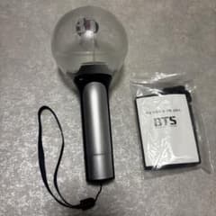 BTS ペンライト シルバー ストラップ付きのサムネイル