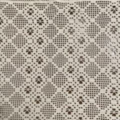 ハンドメイド かぎ針編み ドイリー テーブルセンターのサムネイル