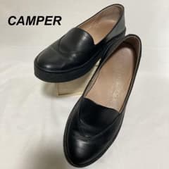 캠퍼 캄페르 가죽 가죽 슬리폰 블랙