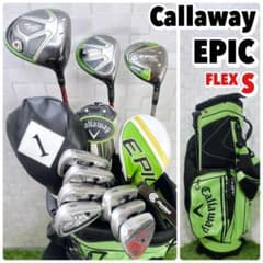 キャロウェイ EPIC STAR メンズゴルフセット キャディバッグ付き S 右 キャロウェイ EPIC STAR メンズゴルフセット キャディバッグ付き S 右