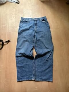 ユニクロワイドデニム バギーパンツ 古着 ストリートのサムネイル