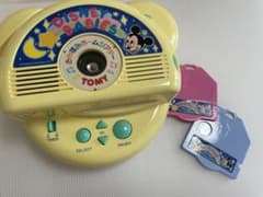 入手困難　絶版品　ディズニーおやすみホームシアター　ディスク2枚付 トミーのサムネイル