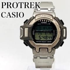 希少 カシオ プロトレック PRT-610 チタニウム 【9034】 希少 カシオ プロトレック PRT-610 チタニウム 【9034】 - メルカリ