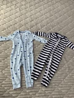 babyGAP ロンパース 2枚セット 6〜12month 日本サイズ70のサムネイル