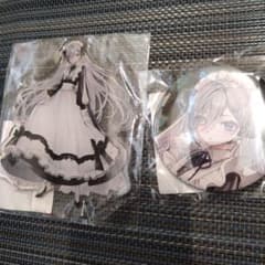 死亡遊戯で飯を食う くじ引き堂 幽鬼 アクスタ 缶バッジ メイド - メルカリ