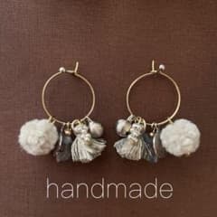handmade＊ピアス   nestrobe ミナペルホネン等がお好きな方にものサムネイル