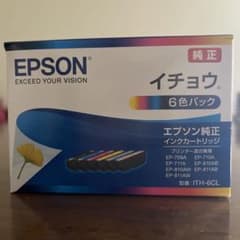 EPSON 純正インクカートリッジ イチョウ 6色パック ITH-6CL - メルカリ