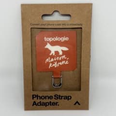 topologie × Maison Kitsuné スマホストラップアダプター - メルカリ