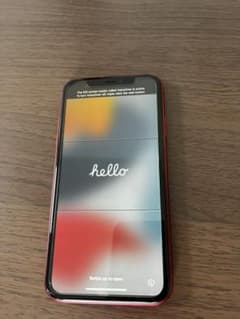 iPhone 11 (PRODUCT)RED 128 GB SIMフリー済のサムネイル