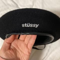 stussy stussywomen ベレー帽　ブラックのサムネイル
