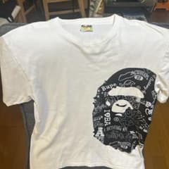 A BATHING APE エイプ Tシャツ ホワイト Lのサムネイル