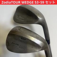 Zodia TOUR WEDGE 　　 53•59 ノーメッキ Zodia TOUR WEDGE 53•59 ノーメッキ - メルカリ
