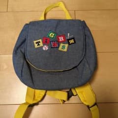 阪神タイガース こども用リュック デニム 刺繍 tigersのサムネイル