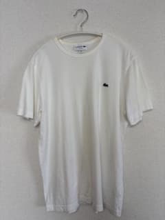 LACOSTE ホワイト Tシャツ Mサイズのサムネイル