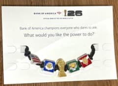W杯2026ブレスレット記念品【非売品】【新品】大会オリジナルモデル