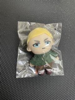 劇場版 進撃の巨人 エルヴィン ぬいぐるみキーホルダー ラストアタックのサムネイル