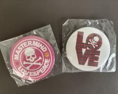mastermind JAPAN 缶バッジ 2個セット