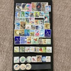 (使用済み切手)鳥・野鳥デザイン 使用済み切手コレクション60種のサムネイル