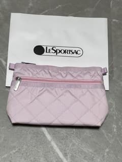 未使用品 神崎恵 レスポートサック ポーチ マシュマロピンクキルト レスポートサック・神崎恵ポーチ マシュマロピンク 新品未使用 完売品